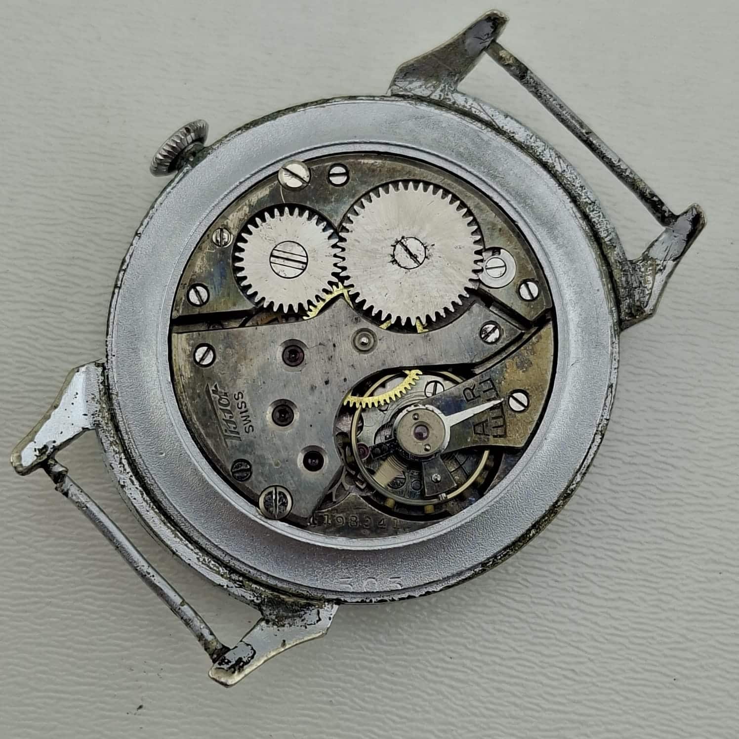 | Casa do Colecionador Relógio Tissot Militar Cal 1198 Raridade