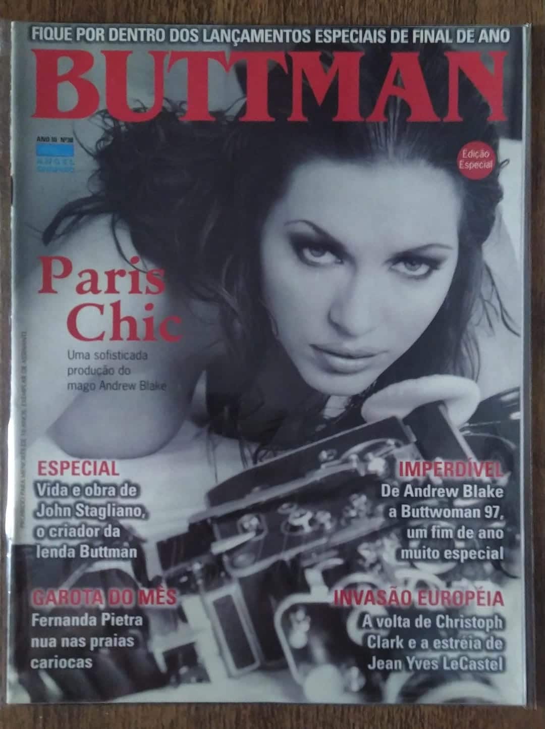 | Casa do Colecionador Revista Buttman ano 3 número 38 - rara!