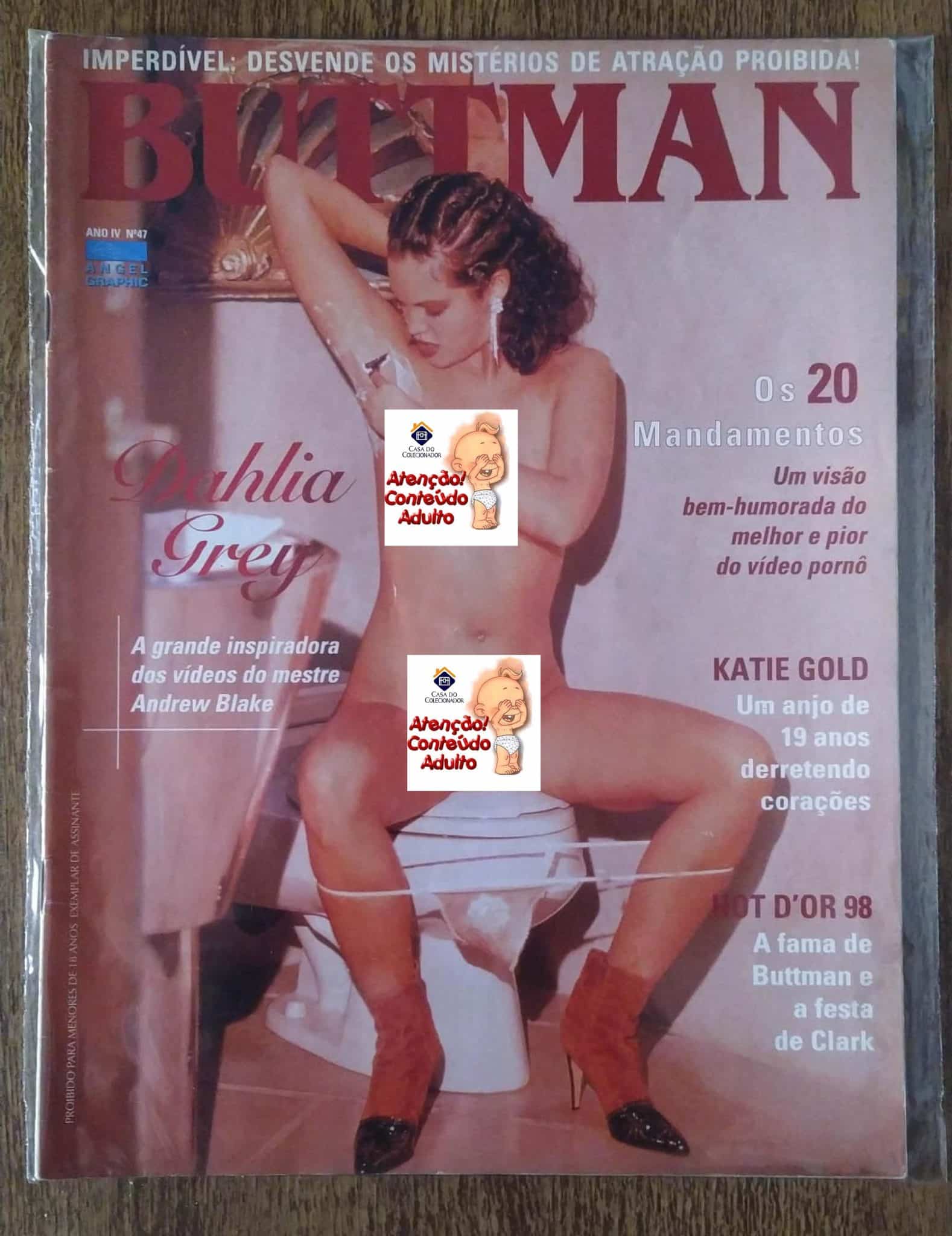 | Casa do Colecionador Revista Buttman ano 4 número 47 - rara!