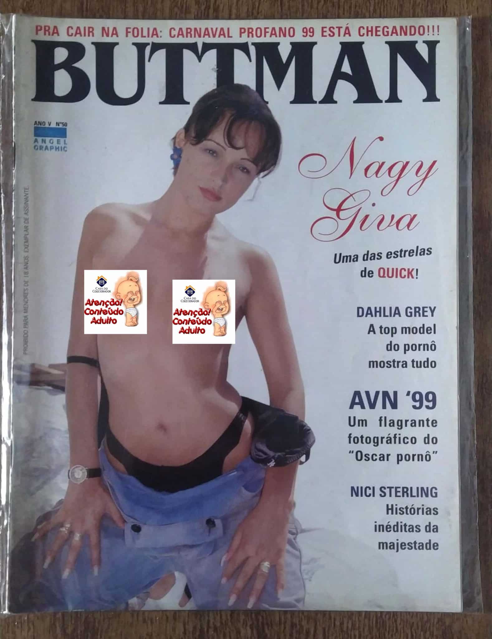| Casa do Colecionador Revista Buttman ano 5 número 50 - rara!