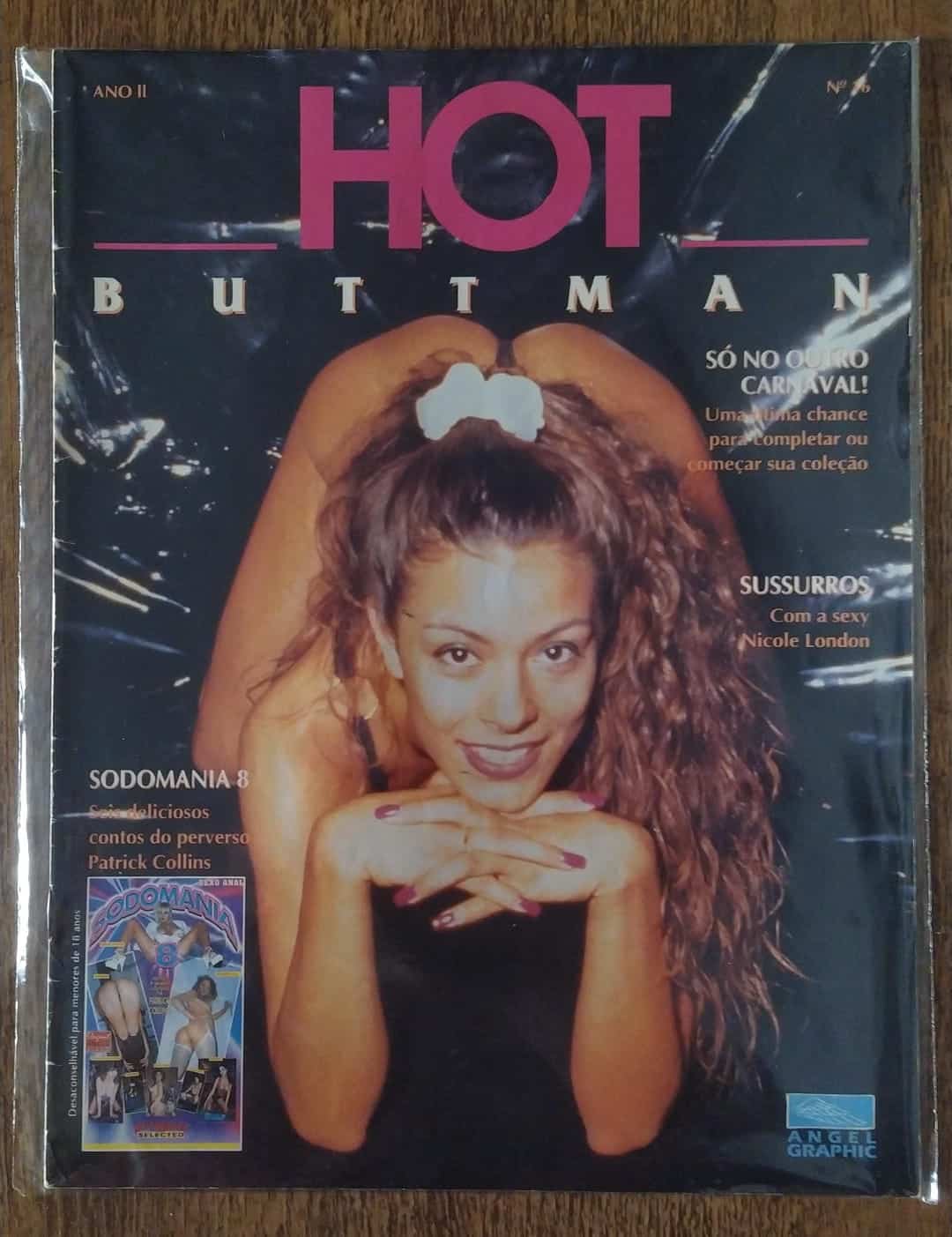 | Casa do Colecionador Revista Hot Buttman ano 2 número 16 - rara!