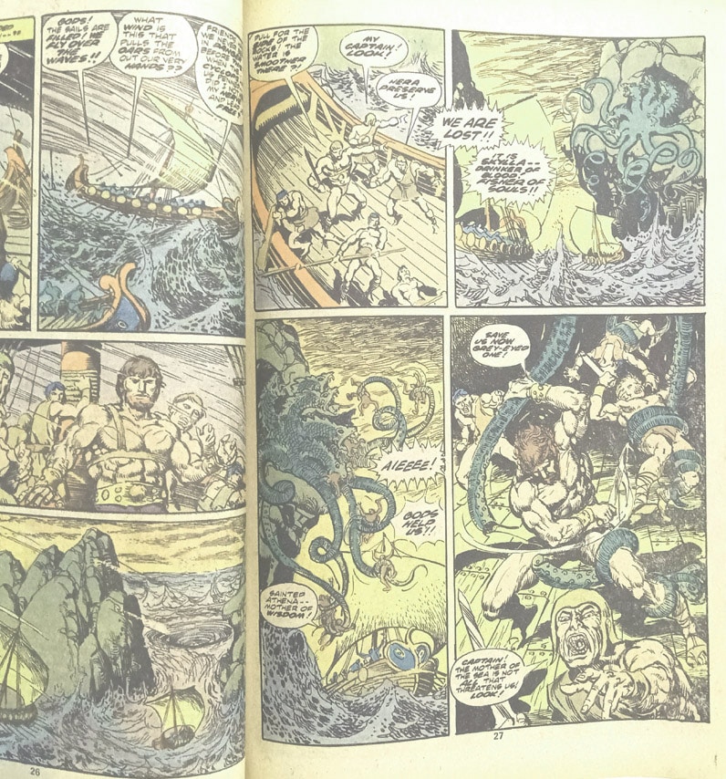 | Casa do Colecionador The Odyssey, Marvel Classics Comics nº18. Marvel – 1977. HQ/Gibi antigo/Importado