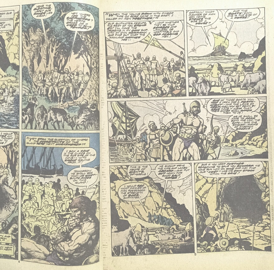 | Casa do Colecionador The Odyssey, Marvel Classics Comics nº18. Marvel – 1977. HQ/Gibi antigo/Importado