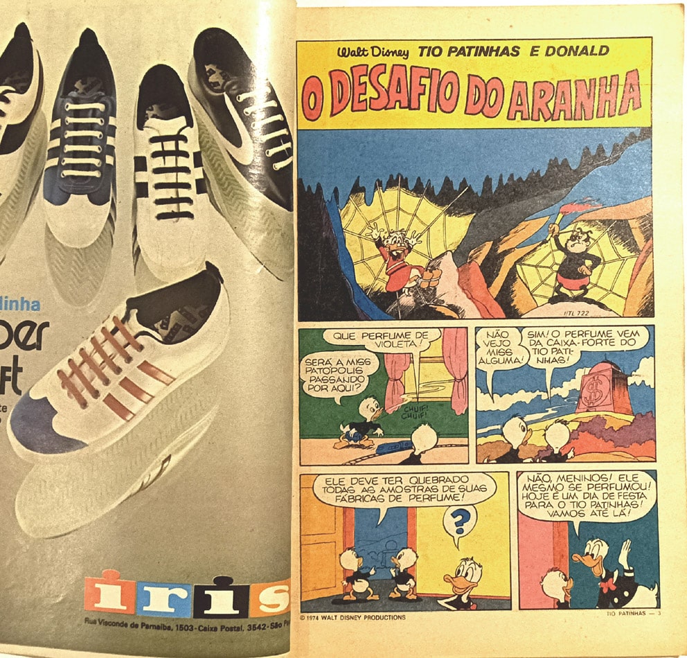 | Casa do Colecionador Tio Patinhas n° 106. Abril – 1974.