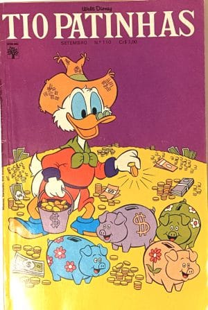 Tio Patinhas n° 110. Abril – 1974.