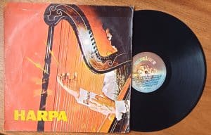 Vinil lp Harpa. Borboleta dourada El condor passa Gisele.