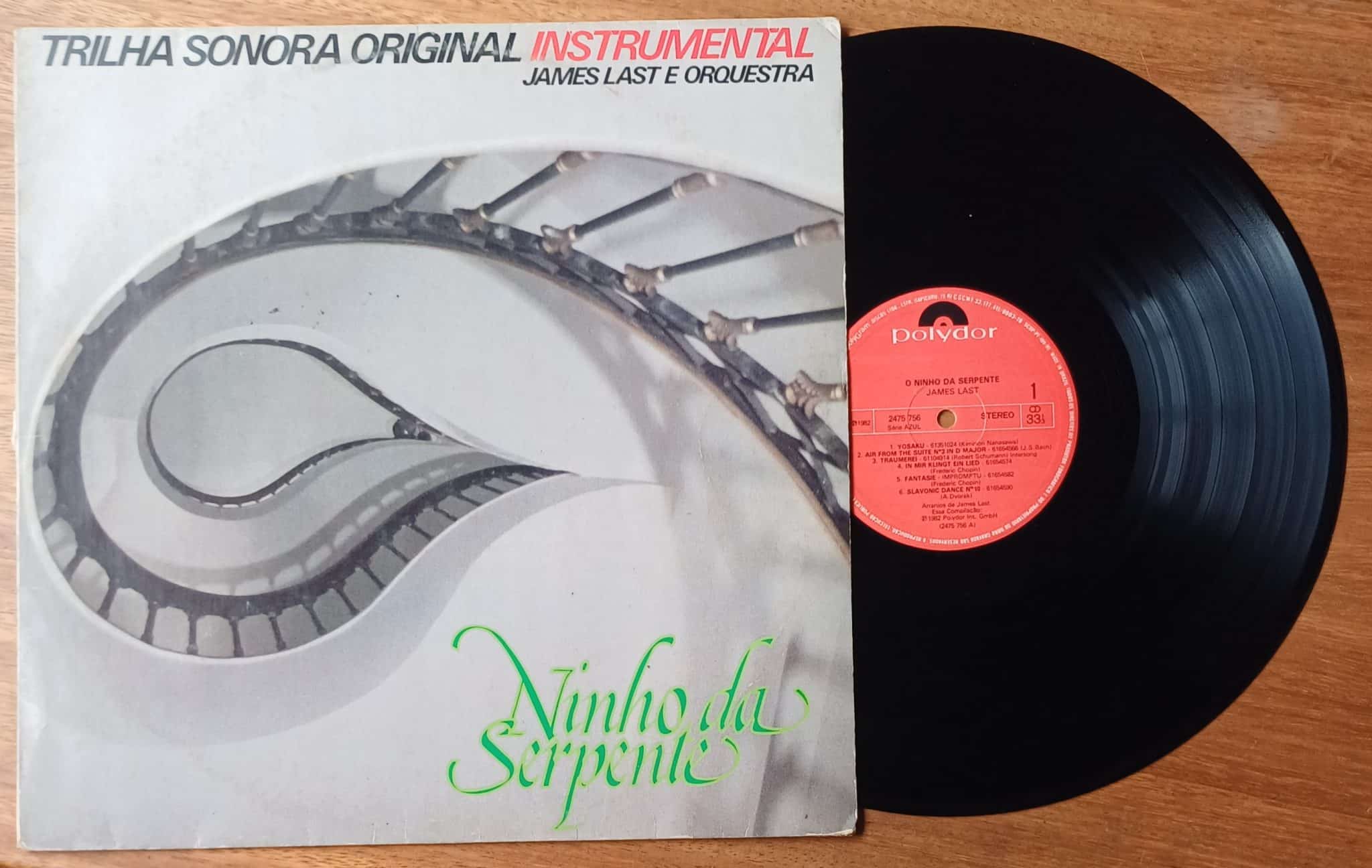 | Casa do Colecionador Vinil lp James Last e orquestra. Ninho da serpente instrumental.