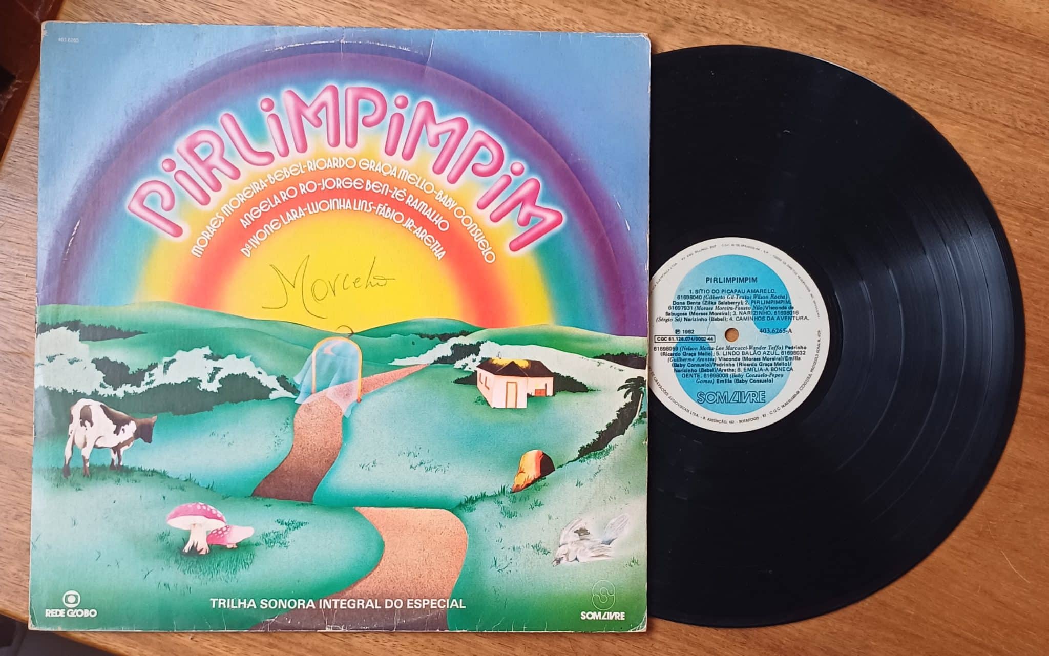 | Casa do Colecionador Vinil lp Pirlimpimpim trilha sonora integral. Sitio do Pica pau amarelo.