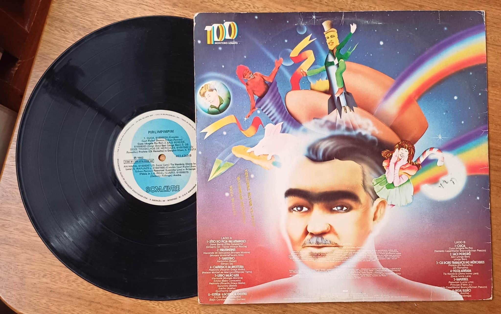 | Casa do Colecionador Vinil lp Pirlimpimpim trilha sonora integral. Sitio do Pica pau amarelo.