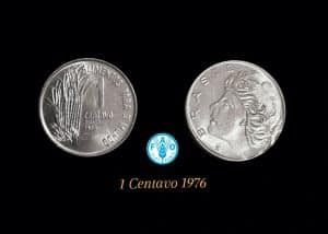 1 Centavo 1976 FAO Sku 572