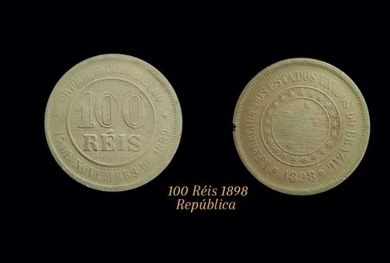 | Casa do Colecionador 100 Réis 1898 Sku 1972