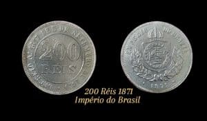 200 Réis 1871 Sku 0209