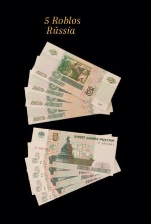 5 Rublos FE Rússia Sku 0175