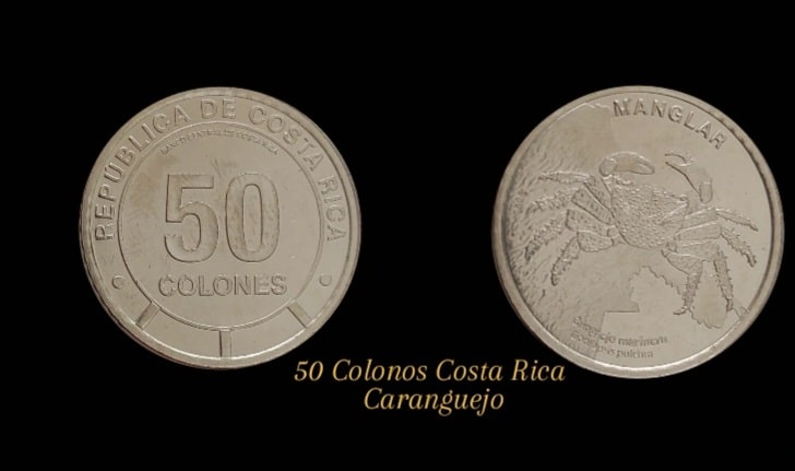 | Casa do Colecionador 50 Colones Costa Rica Sku 0181