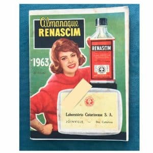 Almanaque De Farmacia – Almanaque Renascim - 1963 - Laboratório Catarinense
