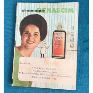 Almanaque De Farmacia – Almanaque Renascim Sadol - 1966 - Farmacia Moderna
