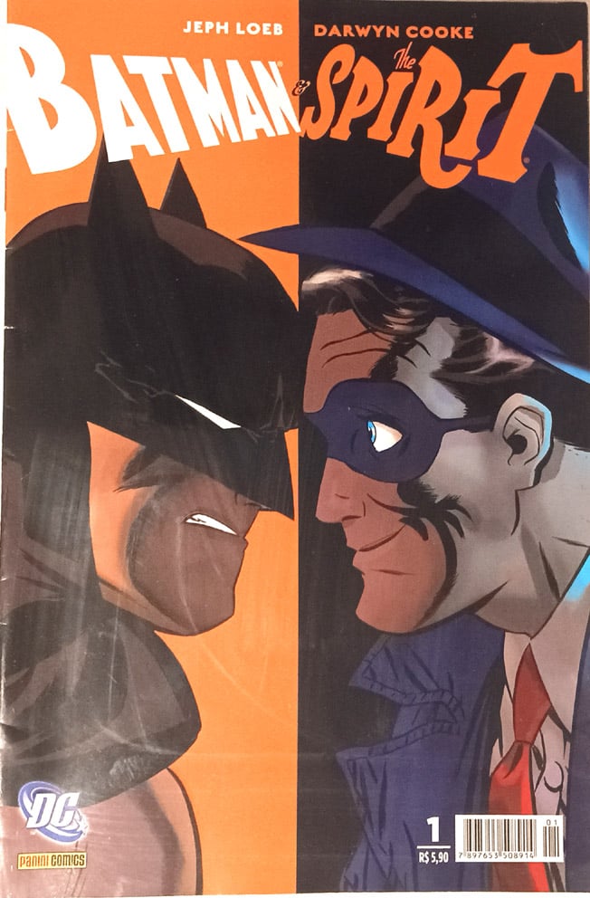 | Casa do Colecionador Batman & The Spirit n°1. Panini-2008.