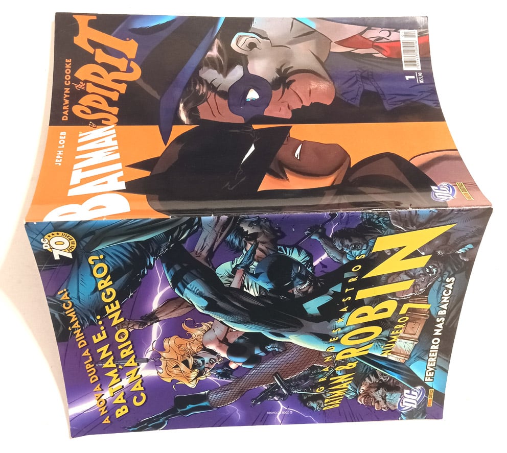 | Casa do Colecionador Batman & The Spirit n°1. Panini-2008.