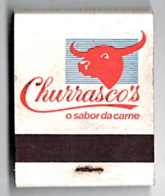 | Casa do Colecionador Caixa De Fosforos – Churrascos Sabor da Carne – Anos 70