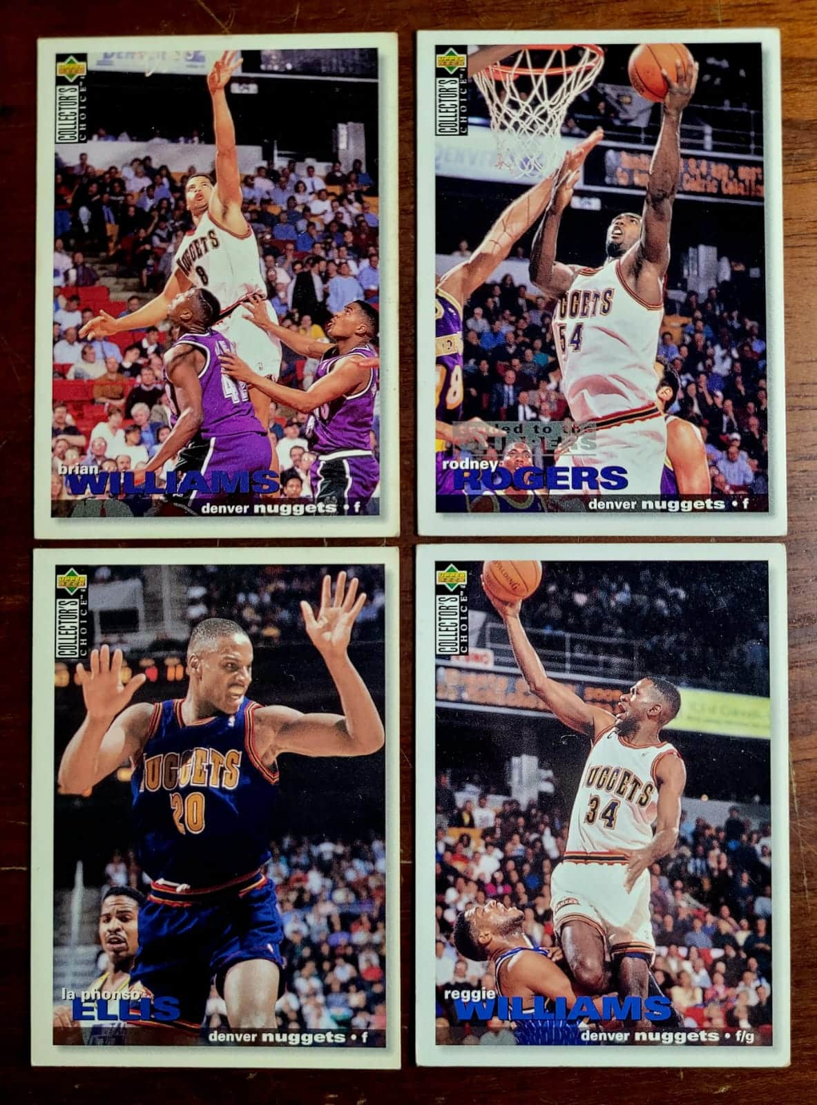 | Casa do Colecionador Card Basquete - Upper Deck Collector's Choice 1995 - Denver Nuggets