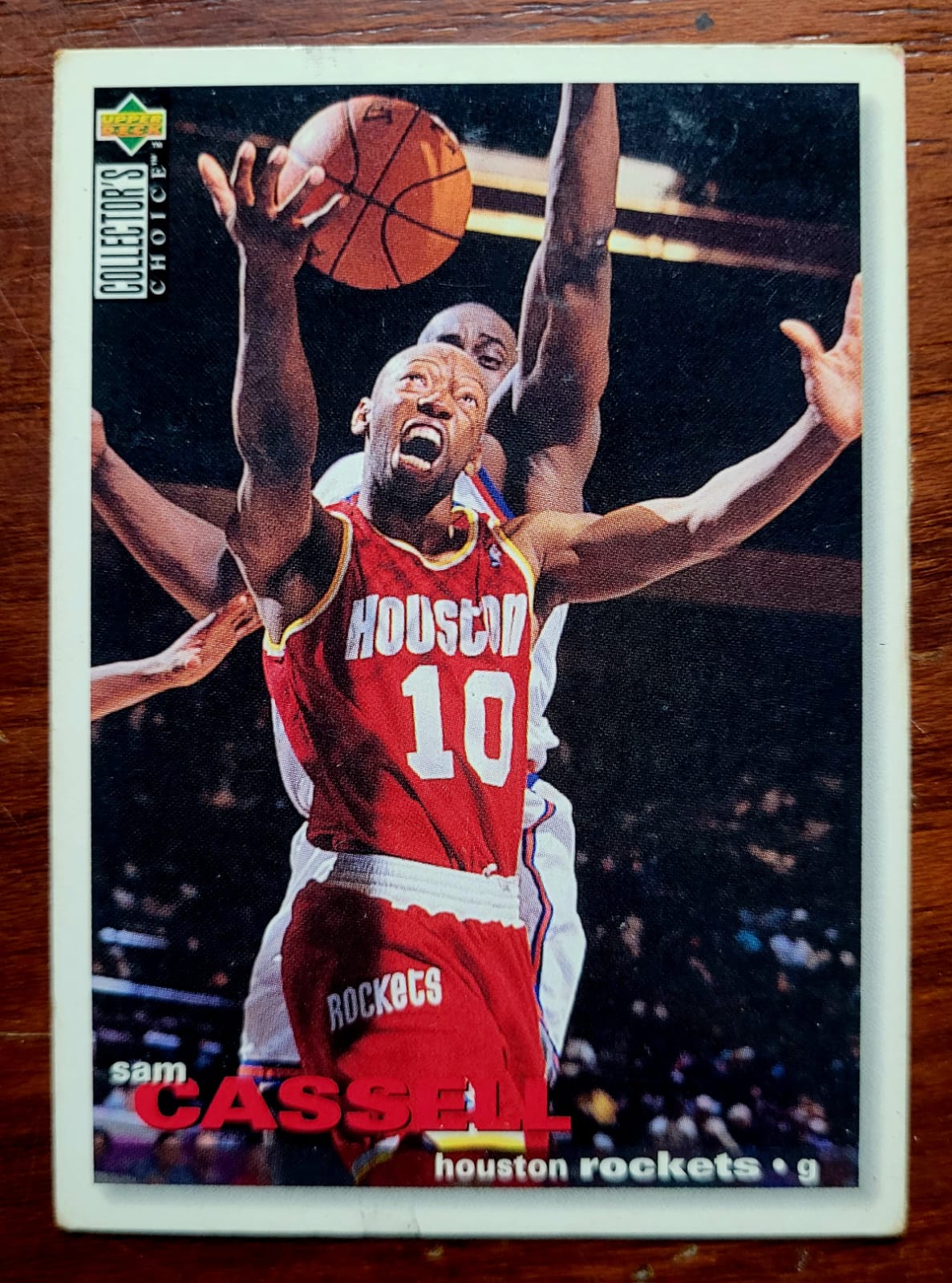 | Casa do Colecionador Card Basquete - Upper Deck Collector's Choice 1995 - Houston Rockets - Sam Cassell