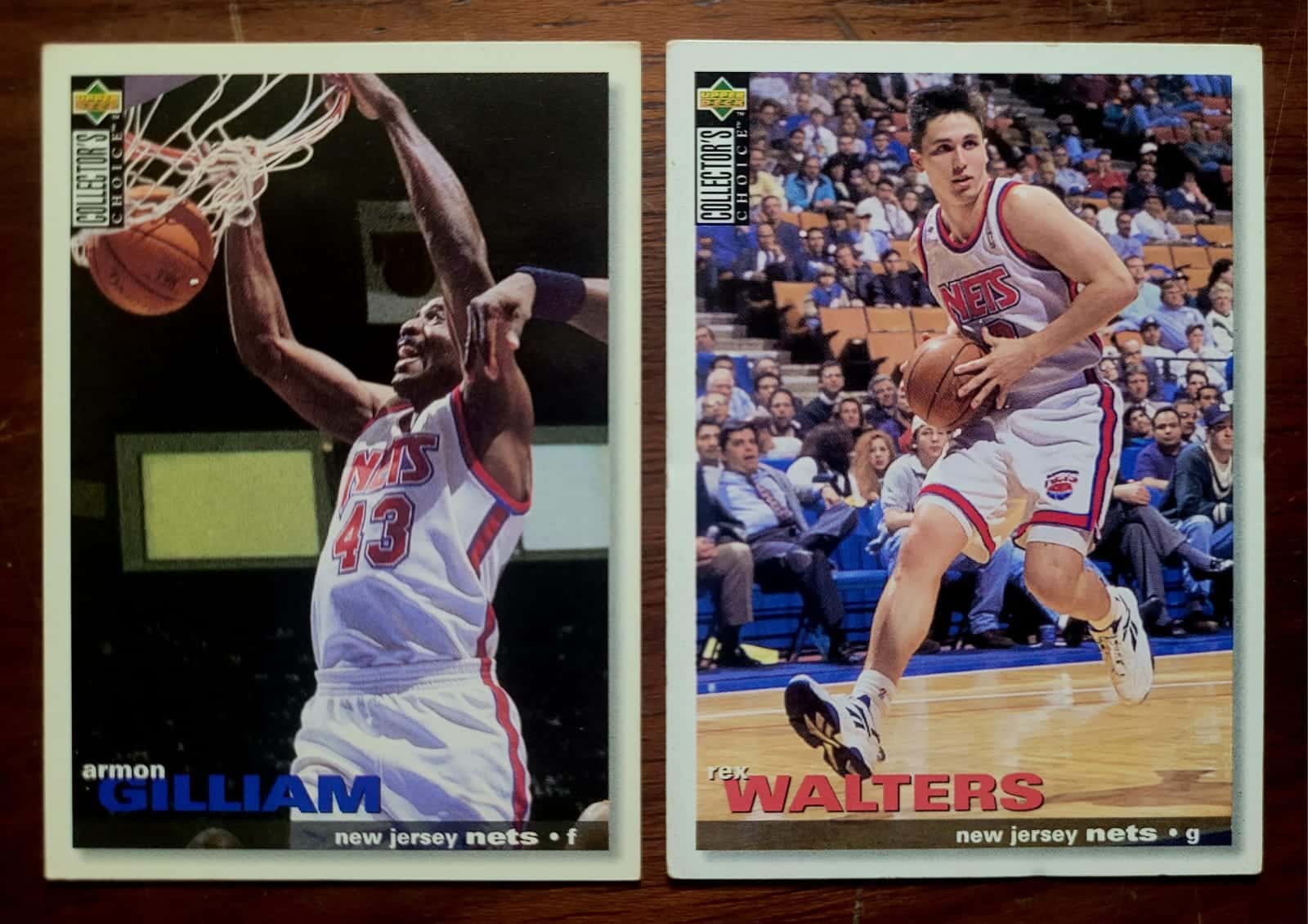| Casa do Colecionador Card Basquete - Upper Deck Collector's Choice 1995 - New Jersey Nets