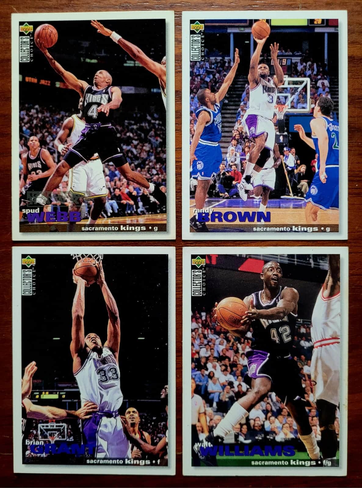 | Casa do Colecionador Card Basquete - Upper Deck Collector's Choice 1995 - Sacramento Kings