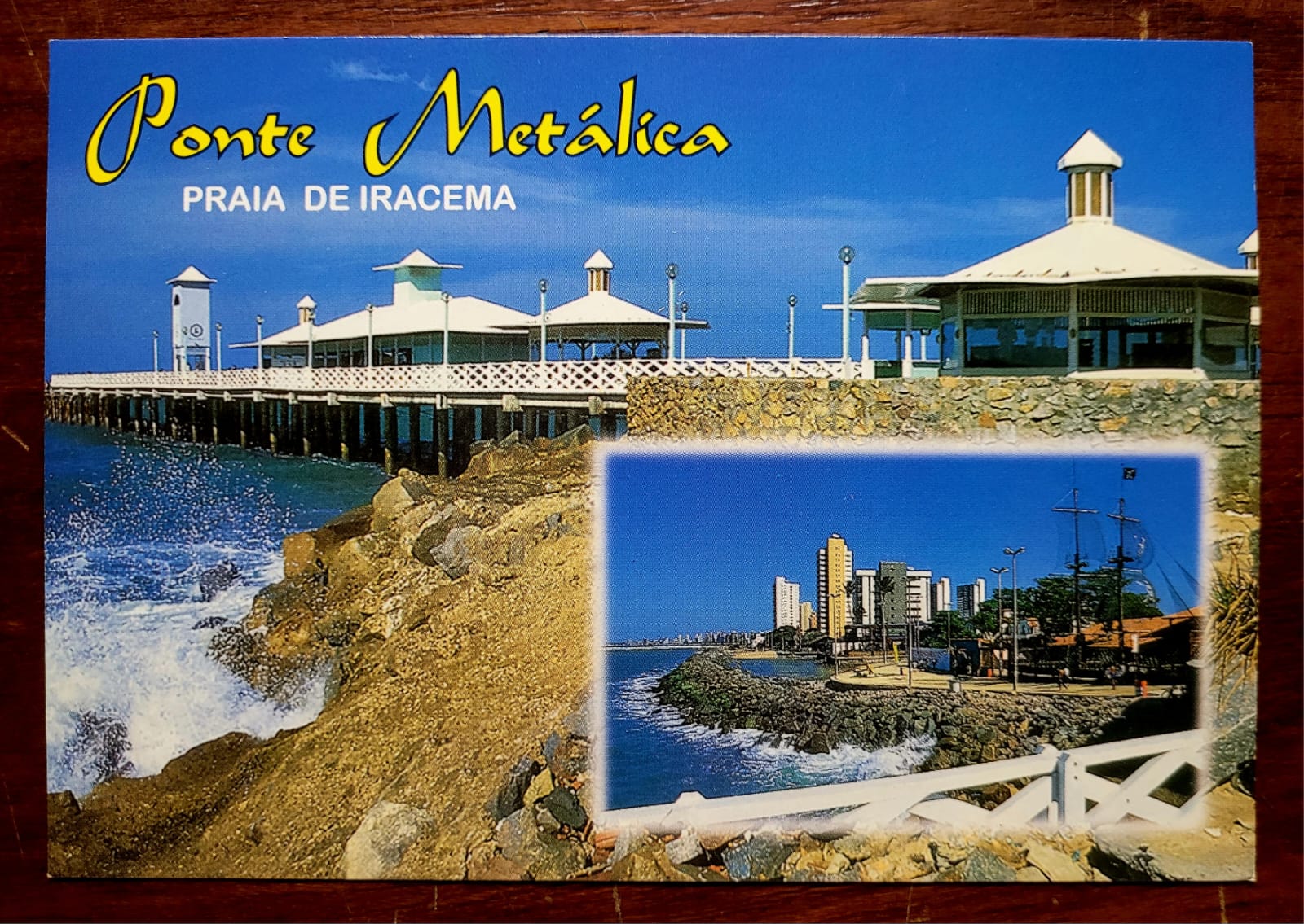 | Casa do Colecionador Cartão Postal - Ceará (Fortaleza) Ponte Metálica Praia de Iracema