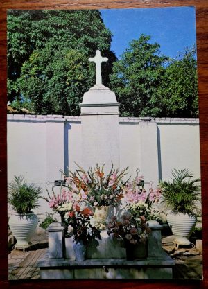Cartão Postal - São Paulo (Itú) Túmulo de Madre Maria Teodora no antigo Colégio do Patrocínio