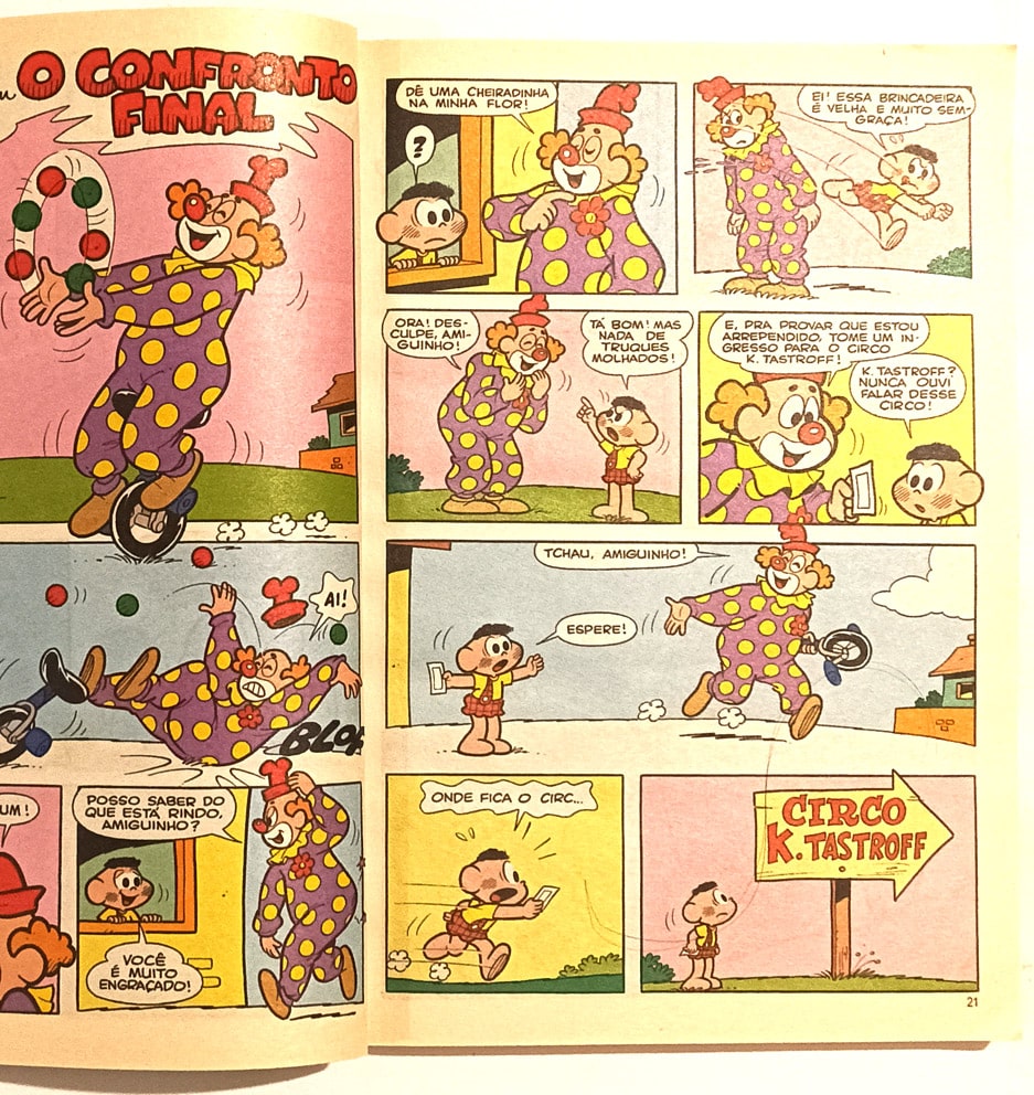 | Casa do Colecionador Cascão versus Capitão Feio, Almanaque Temático nº35. Panini-2015.