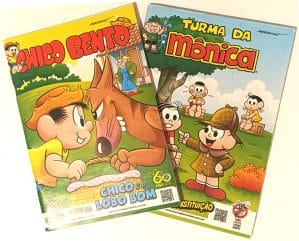 Chico Bento nº52 e Turma da Mônica nº13. Panini