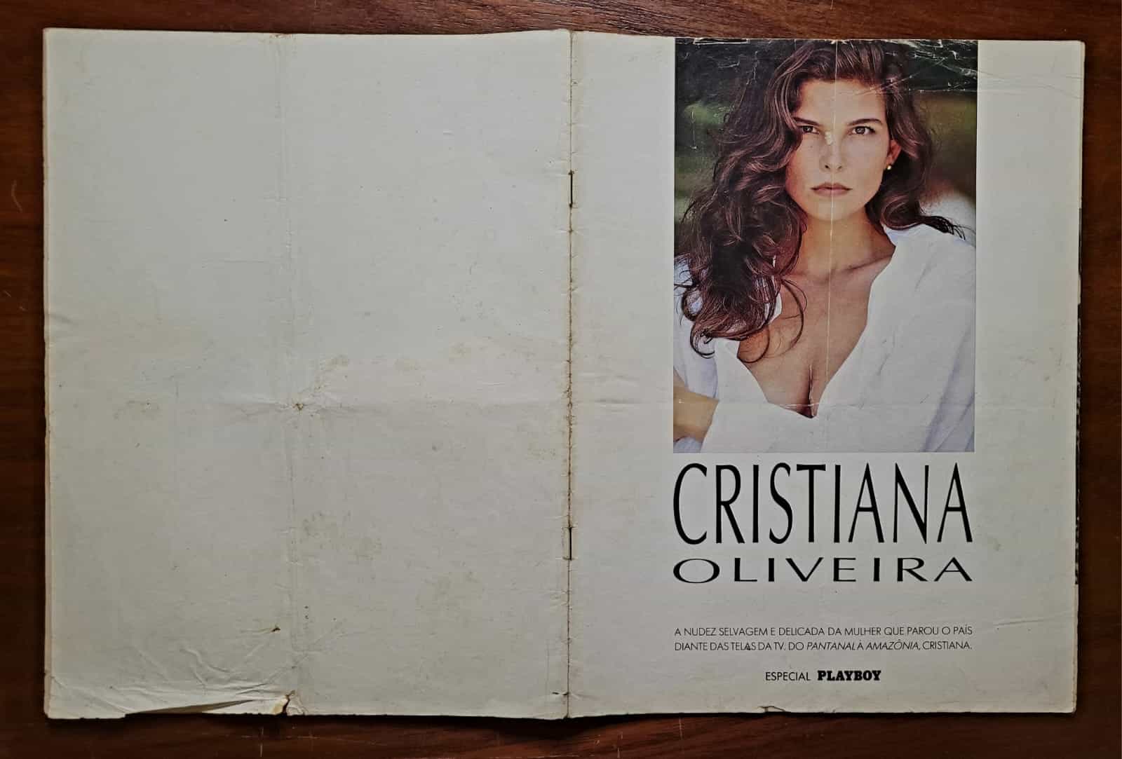 | Casa do Colecionador Encarte Especial Playboy Nº 199 | Fevereiro/1992 | Cristiana Oliveira | Original Avulso | 32 Páginas