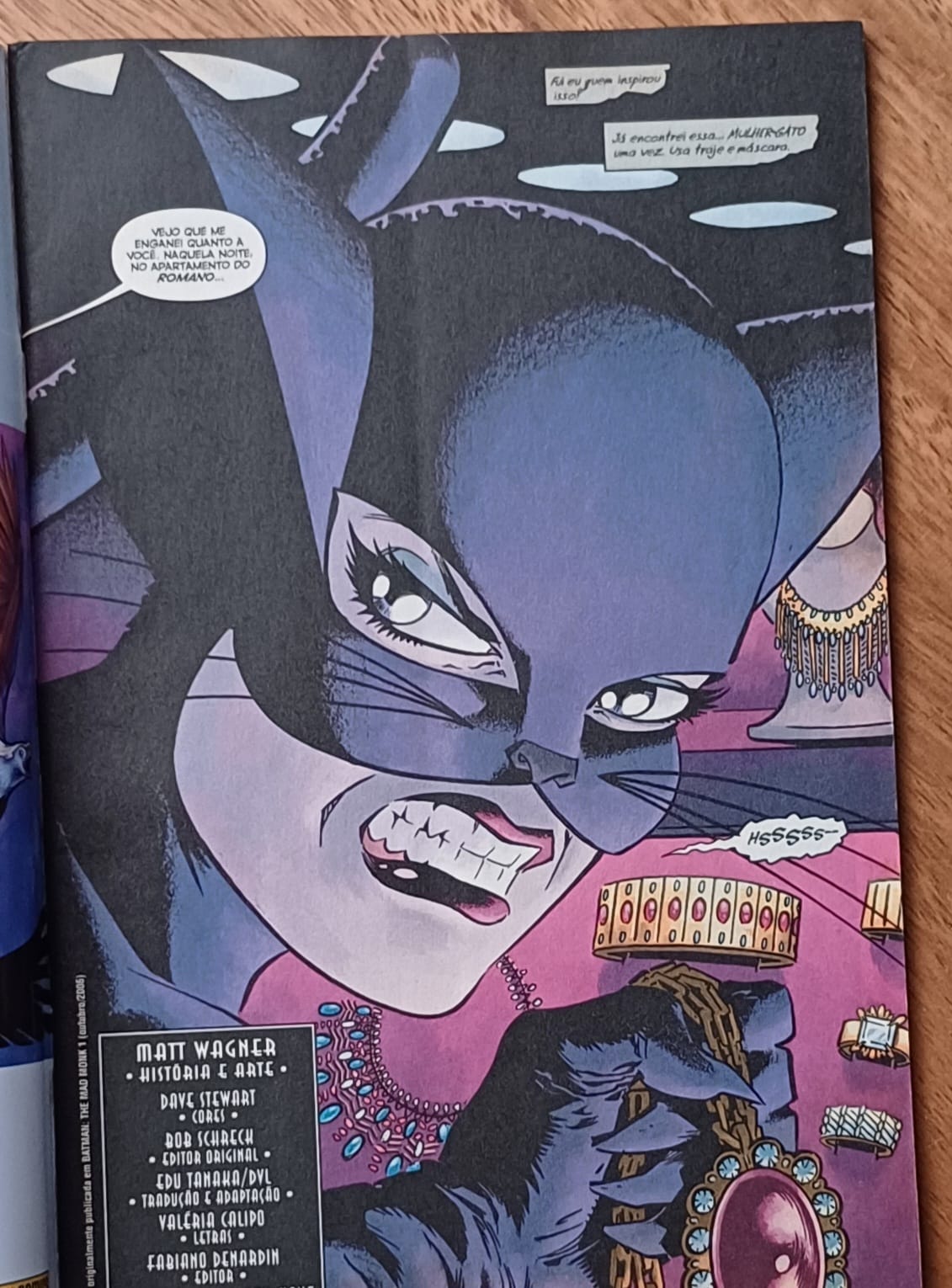 | Casa do Colecionador F26g. Gibi Batman extra 4 Panini 2007. O monge louco.