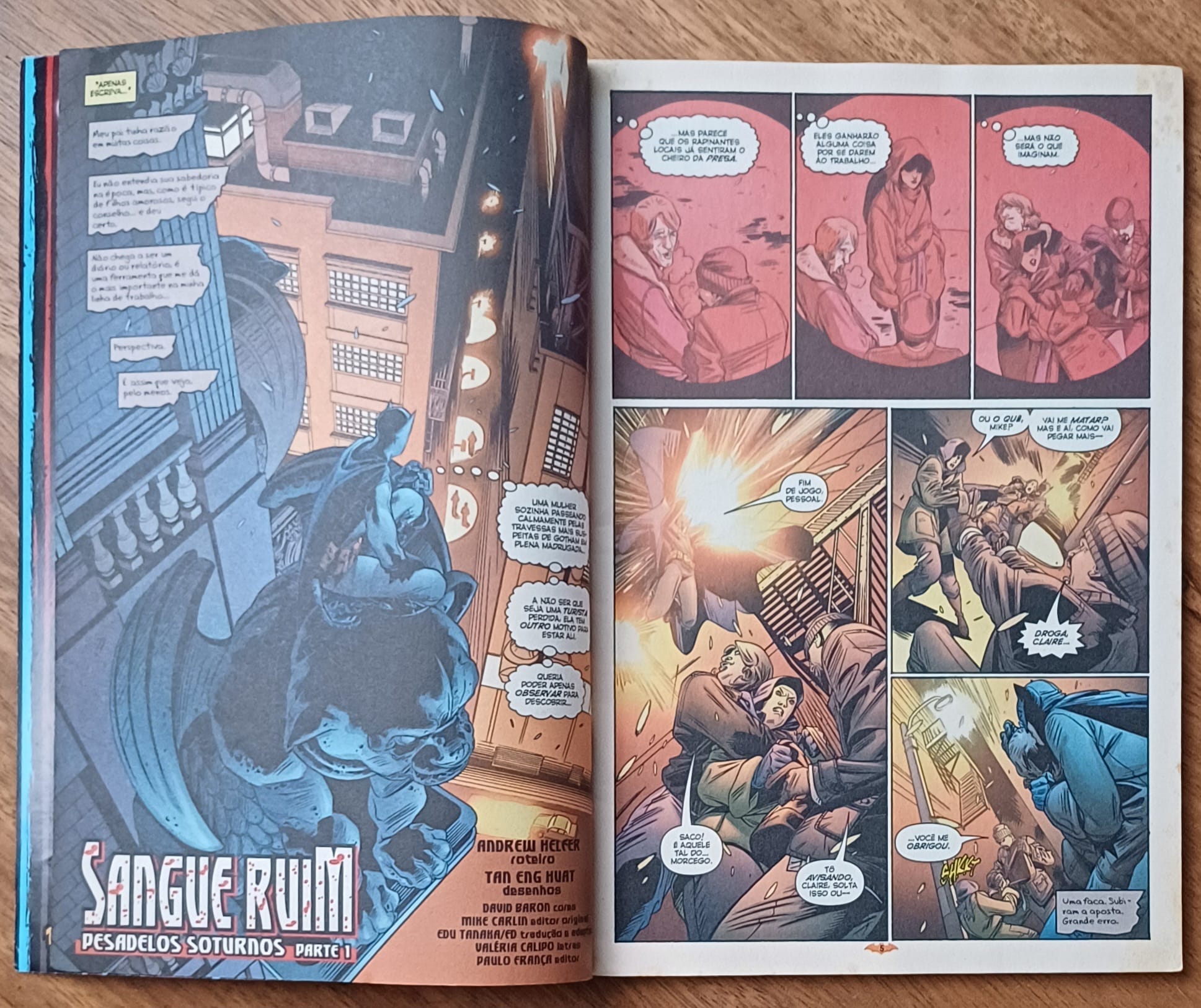 | Casa do Colecionador F26g. Gibi Batman extra 9 Panini 2007. Fim da linha.