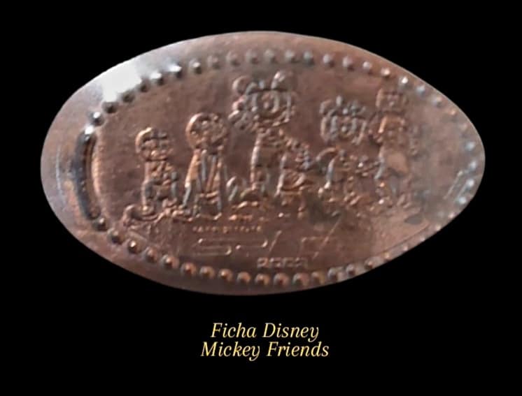 | Casa do Colecionador Ficha Disney Michey Friends Sku 0201