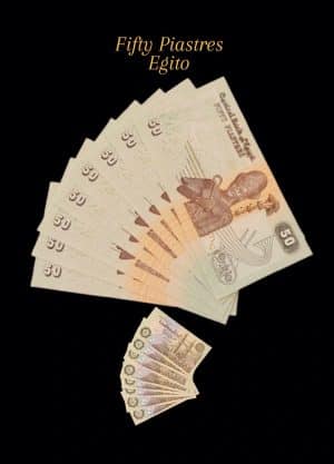 Fifty Piastres FE Egito Sku 0193