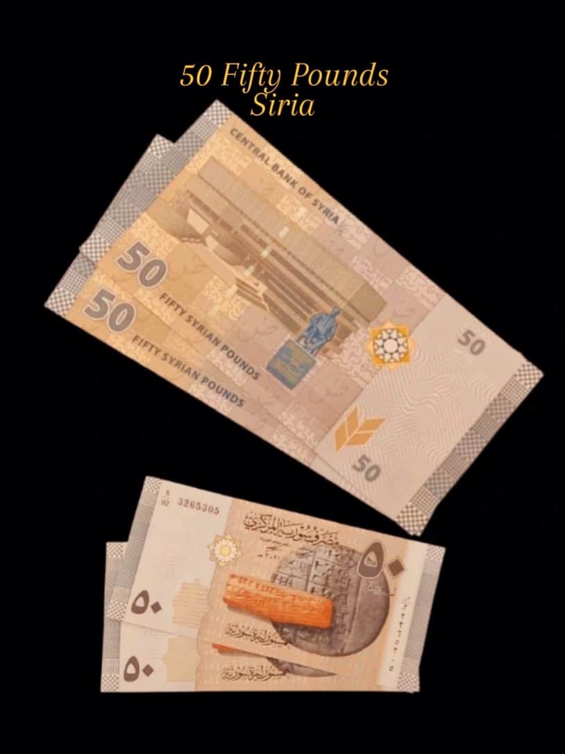| Casa do Colecionador Fifty Pounds FE Síria Sku 0194