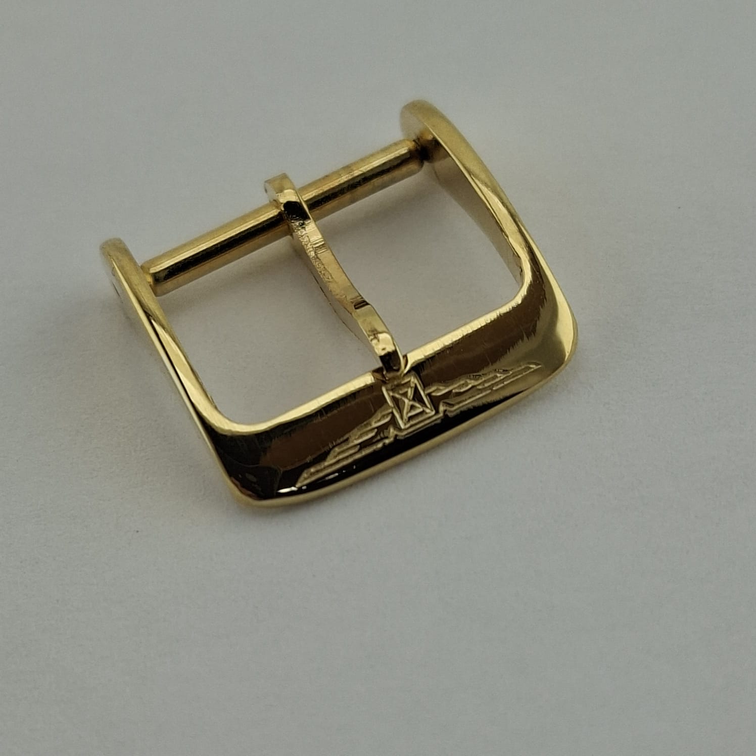 | Casa do Colecionador Fivela Longines Com Logo Tam 14 mm Banho 18 k