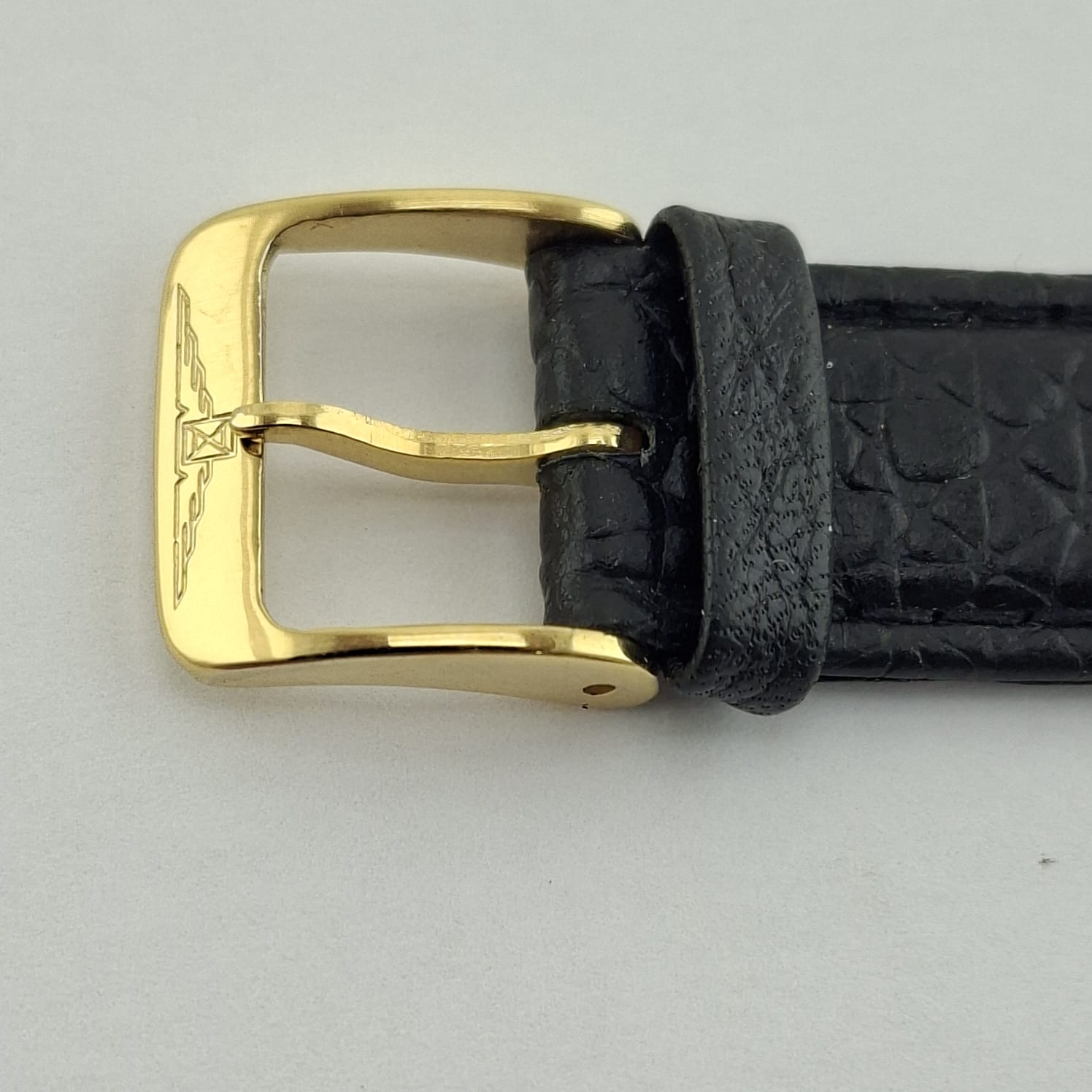 | Casa do Colecionador Fivela Longines Com Logo Tam 14 mm Banho 18 k