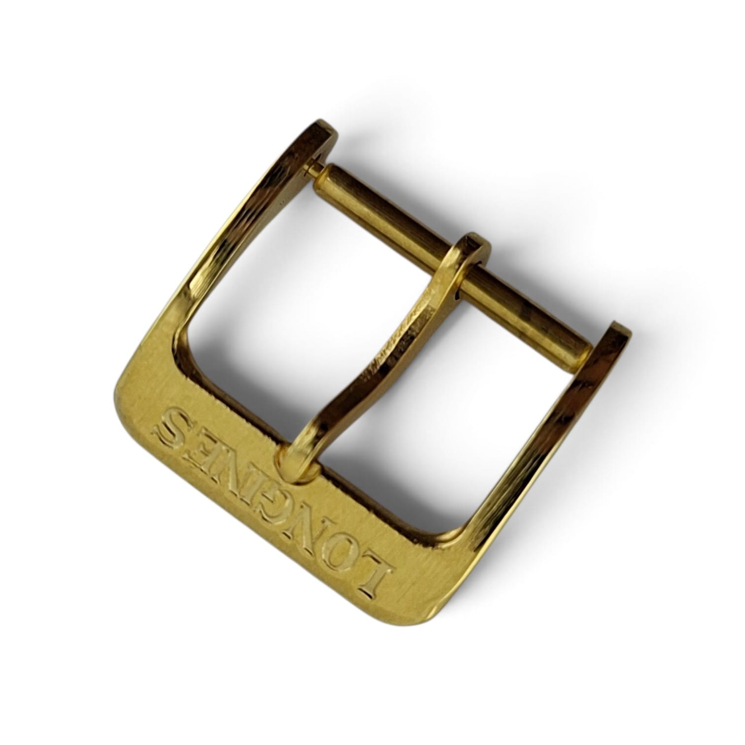 | Casa do Colecionador Fivela Longines Tam 14 mm Banho 18 k Assinada