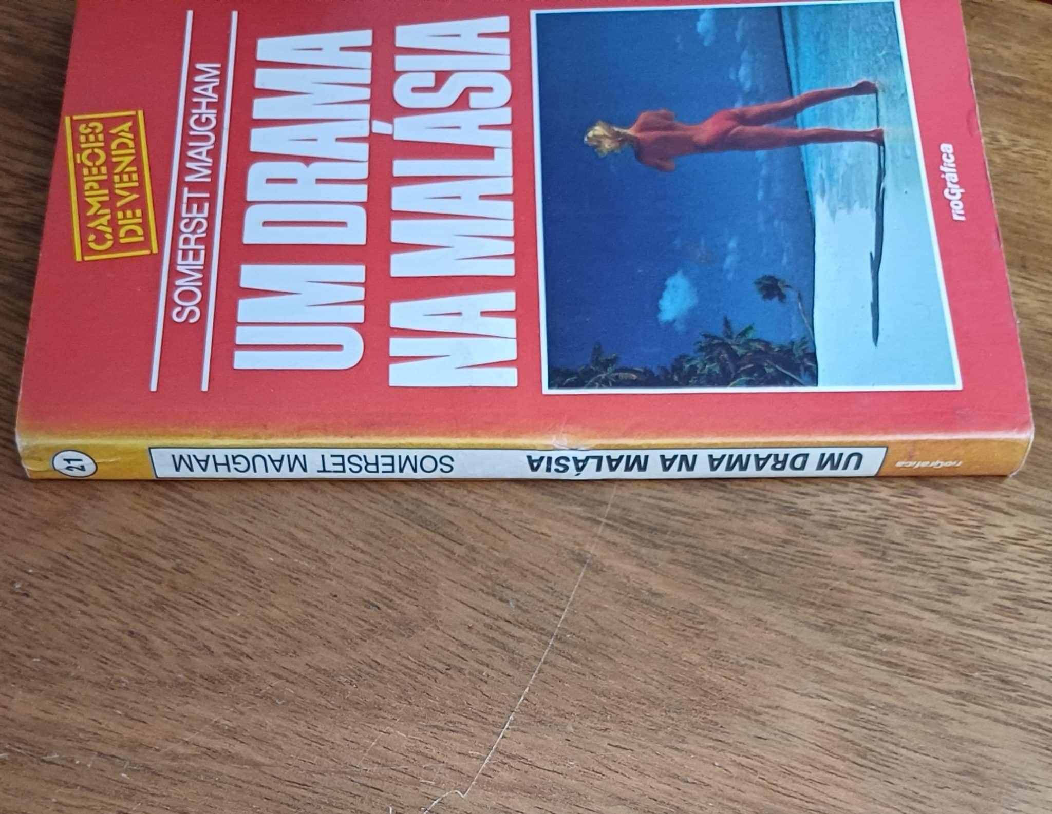| Casa do Colecionador L19q. Livro Um drama na Malásia Somerset Maugham. Rio gráfica.