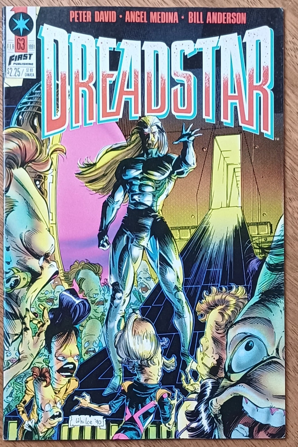 | Casa do Colecionador L26. Gibi Dreadstar 63 1991 ed First em inglês.