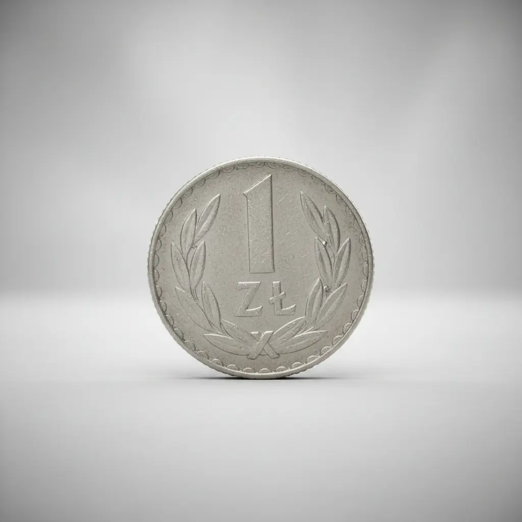 | Casa do Colecionador Moeda Polonia 1 Zloty 1978 Polônia. Sob/FC