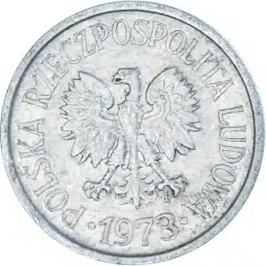Moeda Polonia 20 Groszy 1973