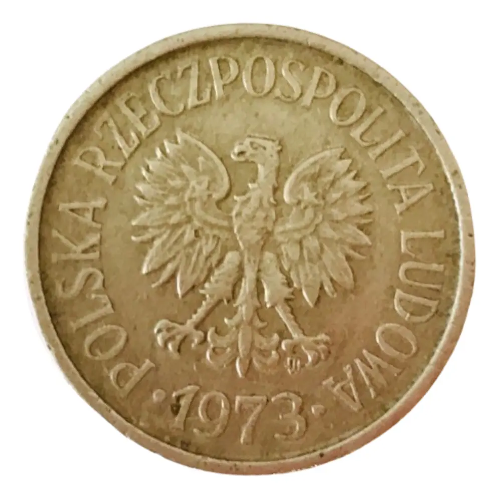 | Casa do Colecionador Moeda Polonia 50 Groszy 1973