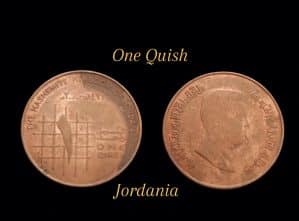 One Qirsh Jordania Sku 0162