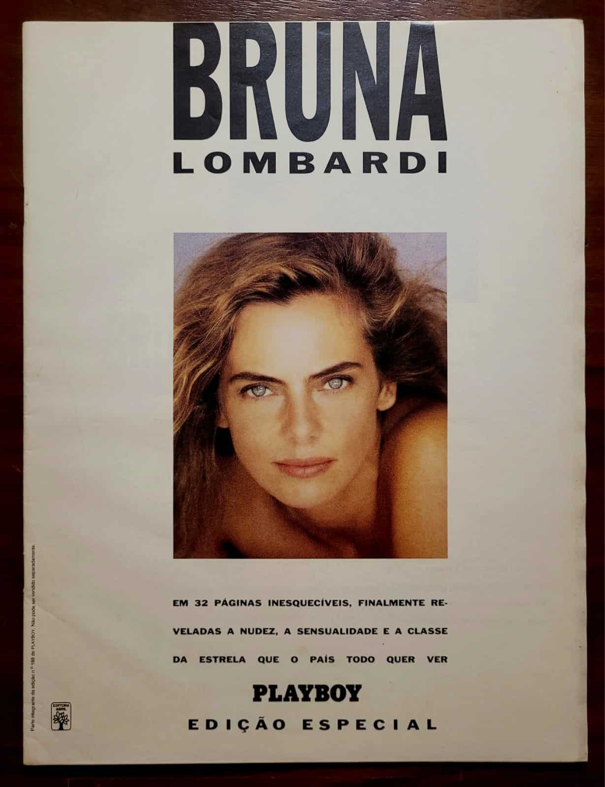 | Casa do Colecionador Playboy Nº 188 | Março/1991 | Bruna Lombardi | Edição Dupla | Suplemento Especial de 32 Páginas