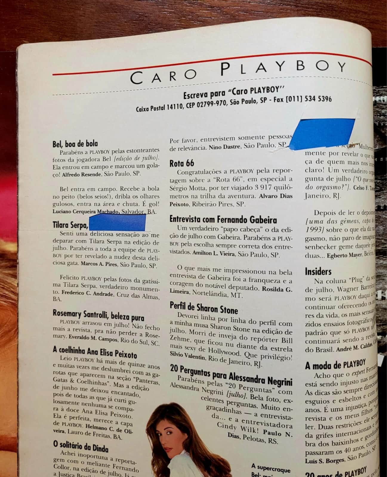 | Casa do Colecionador Playboy Nº 241 | Agosto/1995 | Adriane Galisteu | Edição de Aniversário 20 Anos | Leia a Descrição