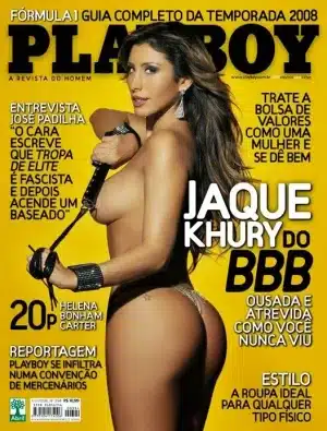 Playboy Nº 394 – Jaque Khury – Março 2008 ( Revista com Pôster)