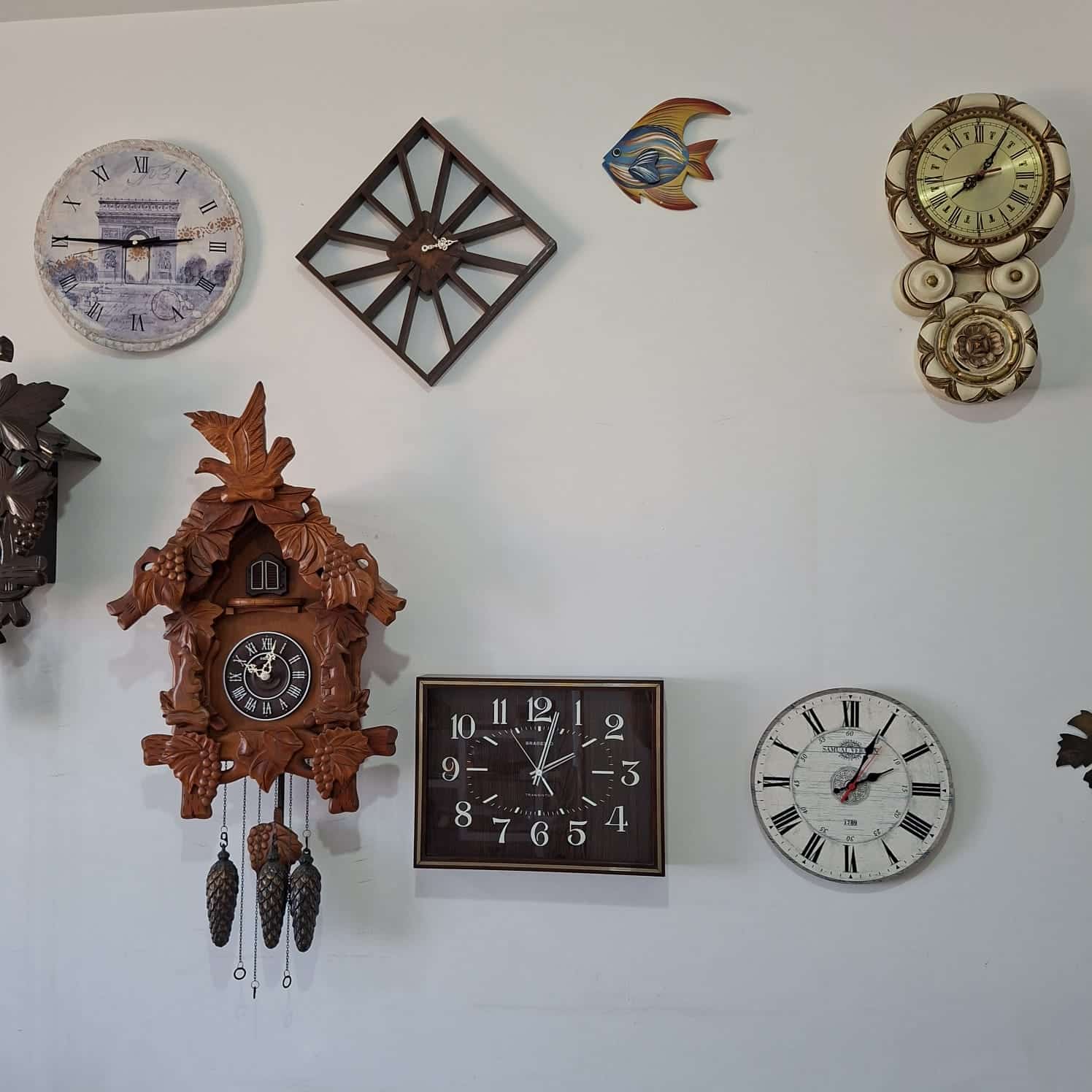 | Casa do Colecionador Relógio de Parede Braseiko Mod C131